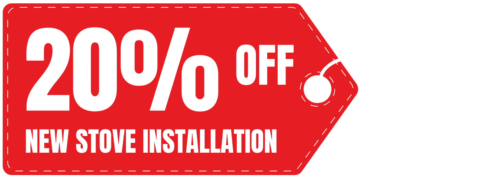 20percent-off-new-stove 20% off new stove installation promotion